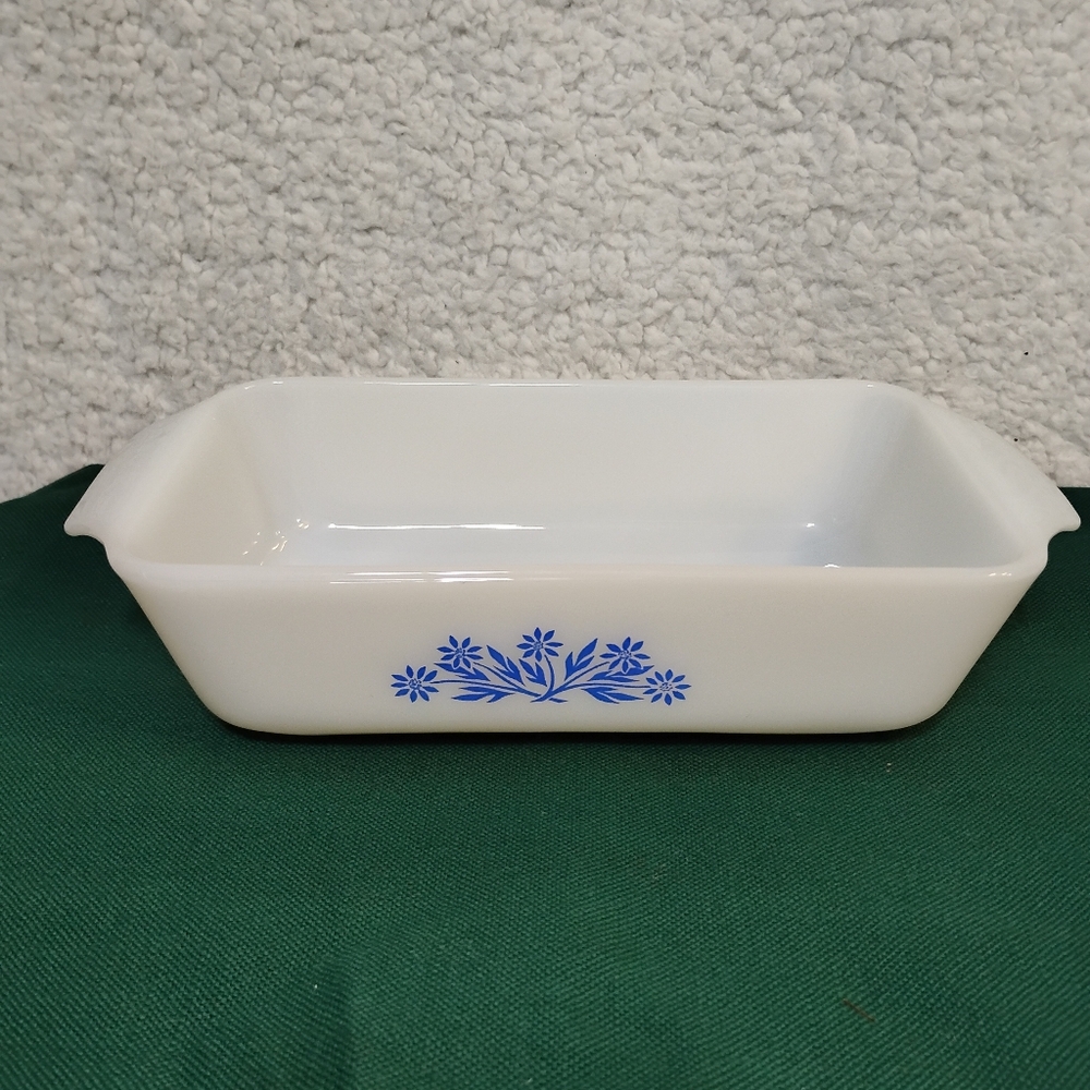 Vintage Anchor Hocking Fire King Oven Proof 1 Qt Rectangular Casserole
